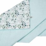 Βρεφική πικέ κουβέρτα Eucalyptus Leaves