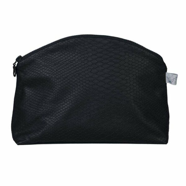 Νεσεσέρ από Μαύρη Δερματίνη Φίδι