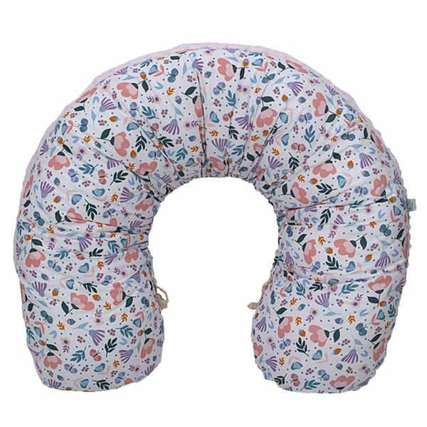 Μαξιλάρι Θηλασμού-Εγκυμοσύνης Flowers White