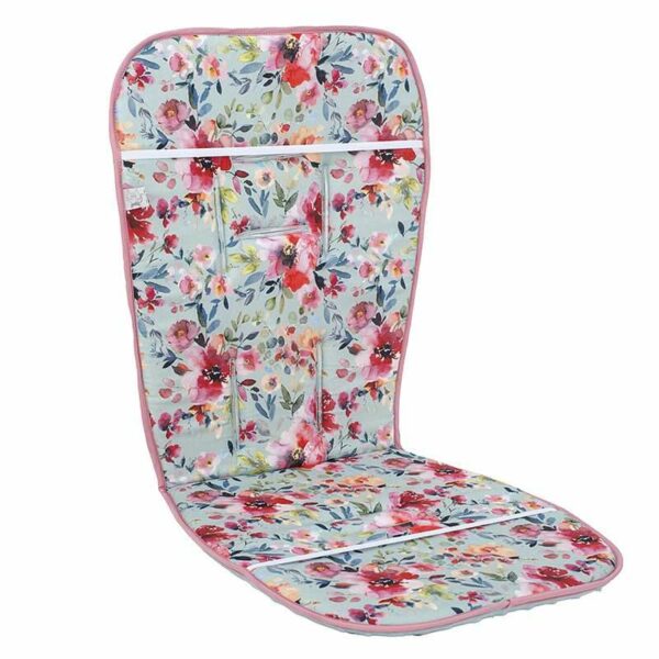 Προστατευτικό Κάλυμμα Καροτσιού Watercolour Flowers Μint