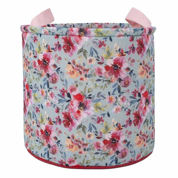 Σάκος αποθήκευσης παιχνιδιών Watercolour Flowers Μint