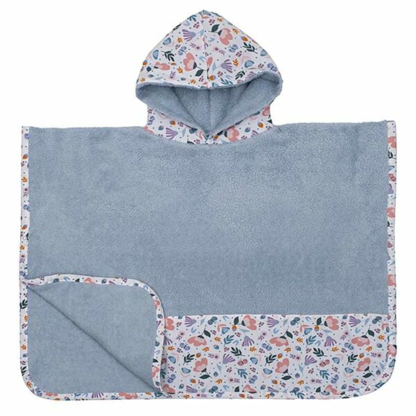 Παιδικό Πόντσο Θαλλάσης Flowers White