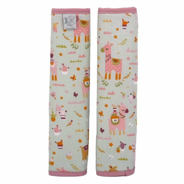 Προστατευτικά Ζώνης Ασφαλείας Lama Cactus Party Mint.