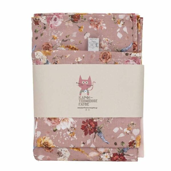 Σετ σεντόνια κούνιας 3 τεμ Golden Flowers