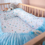 Βρεφική φωλίτσα από βαμβάκι Oeko-Tex με print Toys Boy - Karfitsomenosgatos