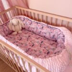 Βρεφική φωλίτσα από οργανικό βαμβάκι Oeko-Tex με print Owl Forest | Karfitsomenosgatos