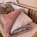 Βρεφικό βαμβακερό πάπλωμα με print Spring