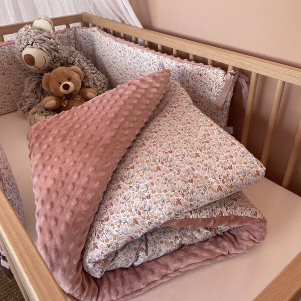 Βρεφικό βαμβακερό πάπλωμα με print Spring