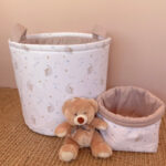 Υφασμάτινος σάκος αποθήκευσης παιχνιδιών με To The Moon print | Karfitsomenosgatos