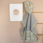 Παιδικό πόντσο θαλάσσης από βαμβάκι Oeko-Tex με Swallow print | Karfitsomenosgatos