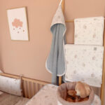 Σετ πετσέτες (2 τεμαχίων) από βαμβάκι Oeko-Tex με To The Moon print | Karfitsomenosgatos