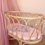 Σετ σεντόνια λίκνου 2 τεμαχίων από βαμβάκι Oeko-Tex με Owl Forest print | Karfitsomenosgatos