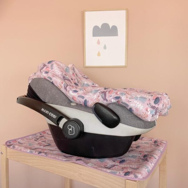 Κουβέρτα Car Seat με print Owl Forest | Karfitsomenosgatos