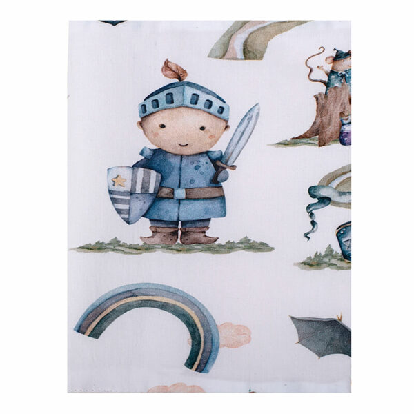 Υφασμάτινη θήκη βιβλιαρίου υγείας από βαμβάκι Oeko-Tex με Fairytale print