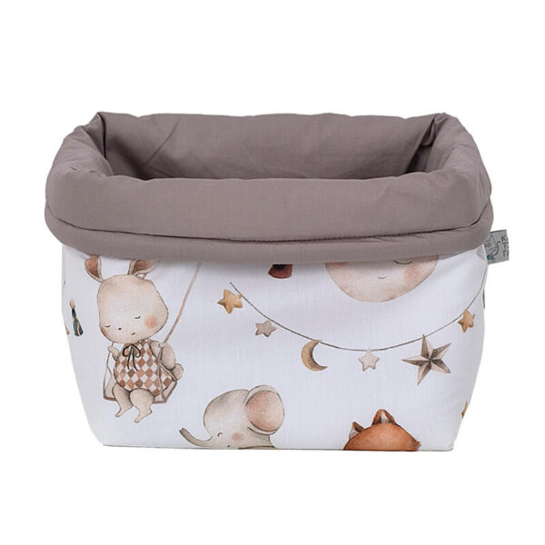 Υφασμάτινο καλάθι αποθήκευσης για την αλλαξιέρα από βαμβάκι Oeko-Tex με Circus print