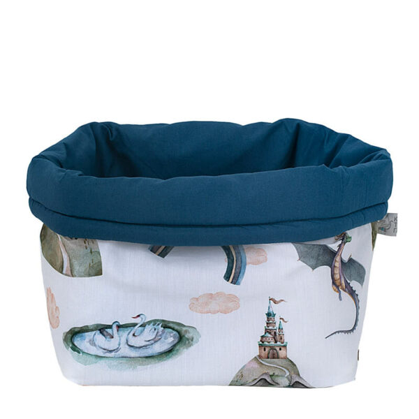Υφασμάτινο καλάθι αποθήκευσης για την αλλαξιέρα από βαμβάκι Oeko-Tex με Fairytale print