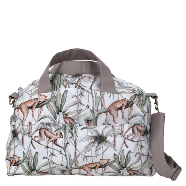 Υφασμάτινο Παιδικό Σακ Βουαγιάζ με Jungle Animals print