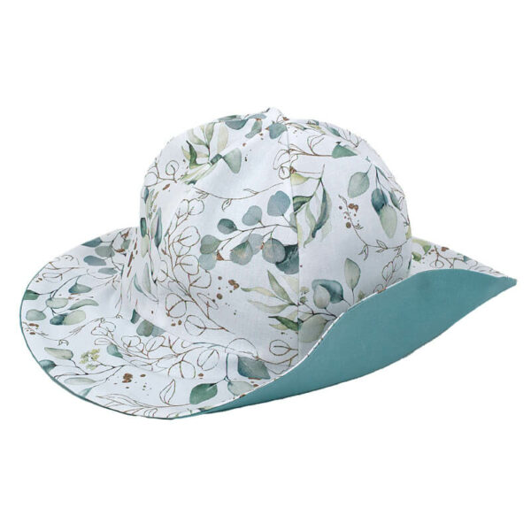 Παιδικό καπέλο από βαμβάκι Oeko-Tex με Eucalyptus Leaves print | Karfitsomenosgatos