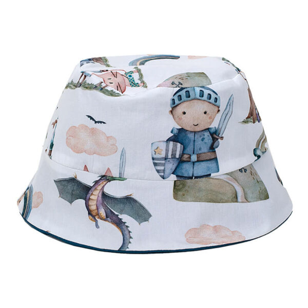 Παιδικό καπέλο από βαμβάκι Oeko-Tex με Fairytale print | Karfitsomenosgatos