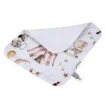 Βρεφικό πανάκι/πετσετάκι φροντίδας από βαμβάκι Oeko-Tex με Circus print | Karfitsomenosgatos