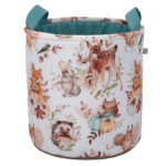 Υφασμάτινος σάκος αποθήκευσης παιχνιδιών με Pumpkins print