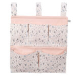 Θήκη οργάνωσης κούνιας από βαμβάκι Oeko-Tex με Βranches print | Karfitsomenosgatos