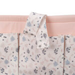 Θήκη οργάνωσης κούνιας από βαμβάκι Oeko-Tex με Βranches print | Karfitsomenosgatos