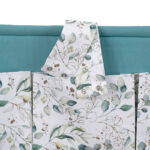 Θήκη οργάνωσης κούνιας από βαμβάκι Oeko-Tex με Eucalyptus Leaves print | Karfitsomenosgatos