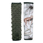 Βαμβακερά προστατευτικά ζώνης ασφαλείας 2 όψεων με print Jungle Animals | Karfitsomenosgatos