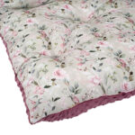 Βαμβακερό μαξιλάρι δαπέδου 2 όψεων με Floral Garden print | Karfitsomenosgatos