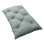 Βαμβακερό μαξιλάρι δαπέδου 2 όψεων με Salmon Daisy print | Karfitsomenosgatos