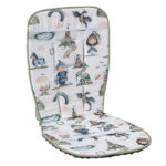 Βαμβακερό προστατευτικό κάλυμμα καροτσιού δύο όψεων με Fairytale print