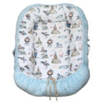 Βρεφική φωλίτσα από βαμβάκι Oeko-Tex με print Fairytale | Karfitsomenosgatos