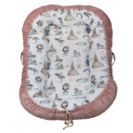 Βρεφική φωλίτσα από βαμβάκι Oeko-Tex με print Fairytale | Karfitsomenosgatos