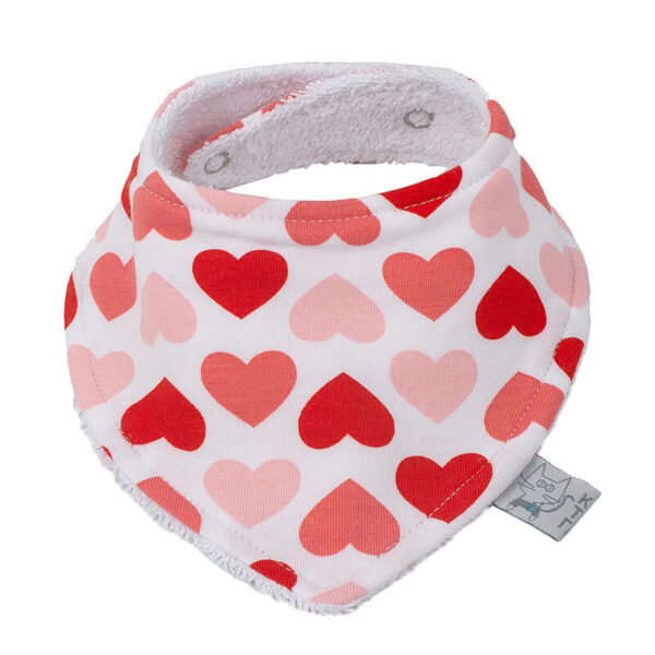 Βρεφική σαλιάρα Candy Hearts