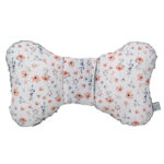 Βρεφικό μαξιλάρι Wings για το καρότσι με print Salmon Daisy | Karfitsomenosgatos