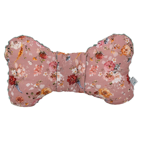 Βρεφικό μαξιλάρι Wings για το καρότσι με print Golden Flowers | Karfitsomenosgatos