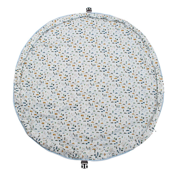 Στρώμα Παιχνιδιού-Τσάντα Αποθήκευσης 2 σε 1 από βαμβάκι με Cars print | Karfitsomenosgatos